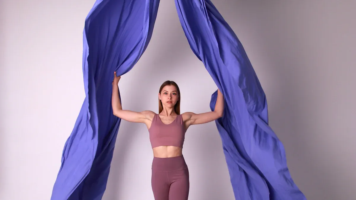 Best-Rated 90 Nylon 10 Spandex Fabric Stretchy Materials for Style and Support