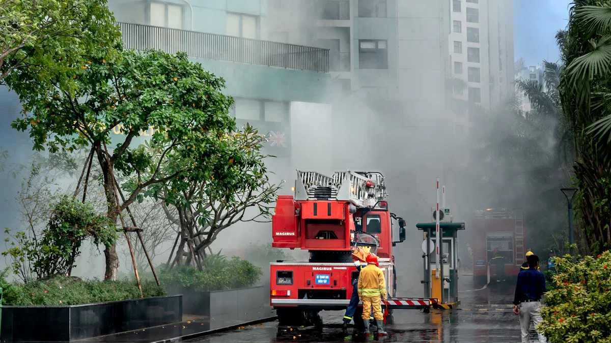 Communication Challenges in High-Rise Fires