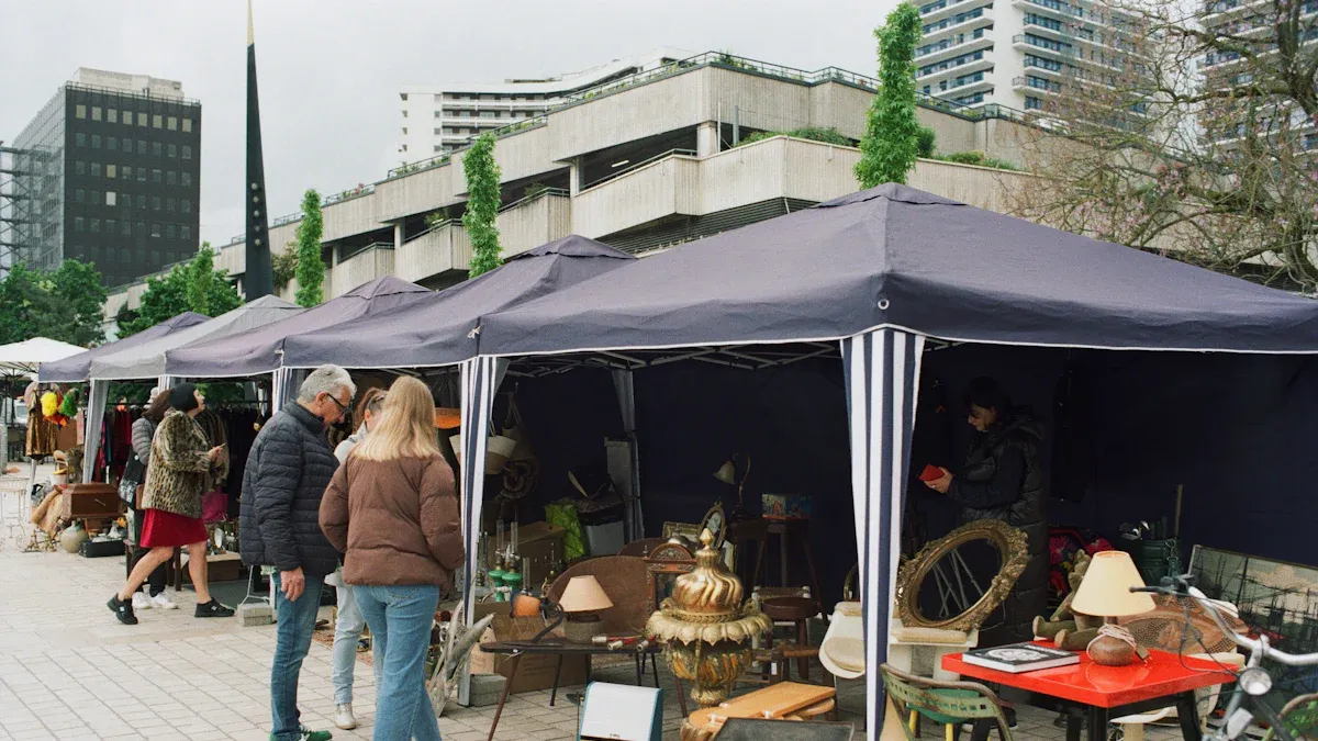 Diverse Applications: Where Commercial Foldable Gazebos Excel