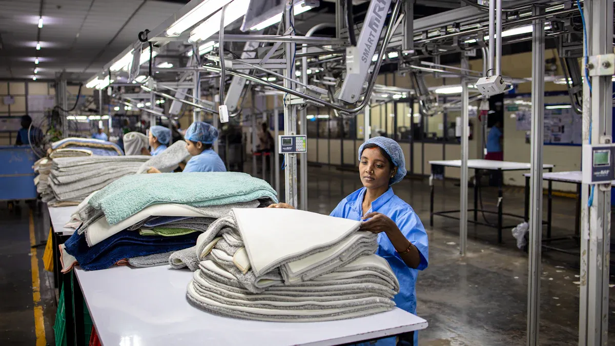 Suerte Textile нь полиэстр өнгийн холимог хувцасны тэргүүлэгч үйлдвэр юм