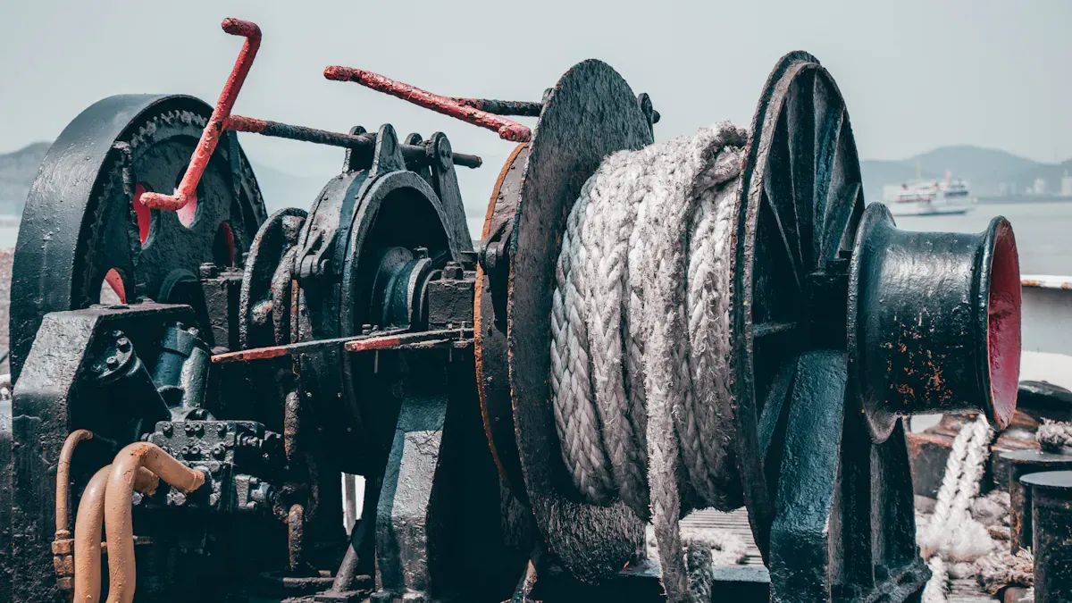 Performance of Gasoline Engine Winches