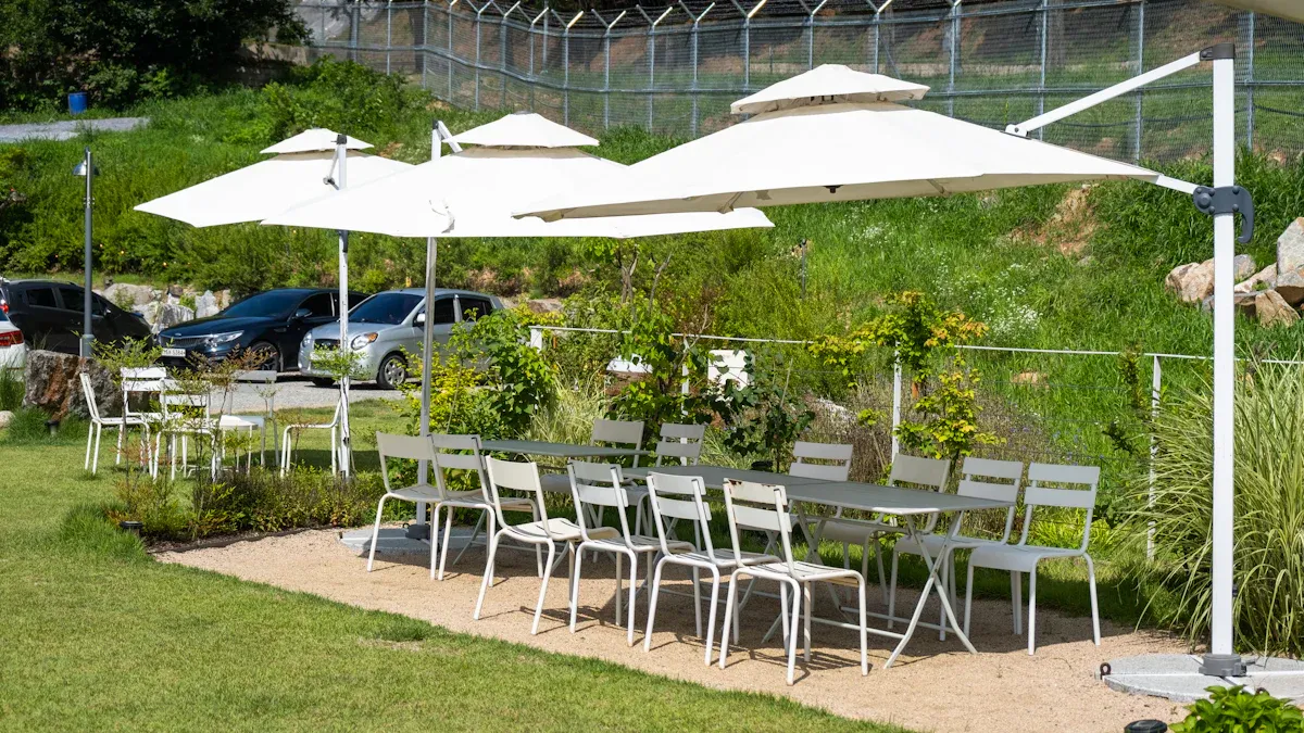 Optimizing Placement and Stability for Your Outdoor Garden Umbrella