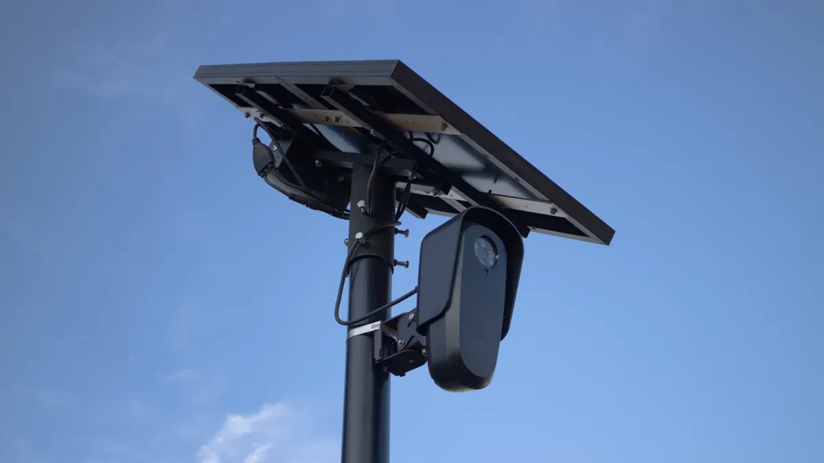 Real Customer Review Video: 120° Detection Angle Solar Security Light Saves $200/Year on Energy