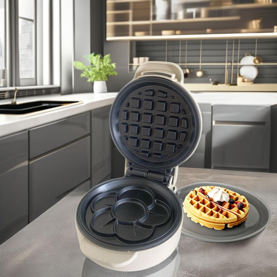 No te lo pierdas: Desayunos rápidos con mini gofres para 2025