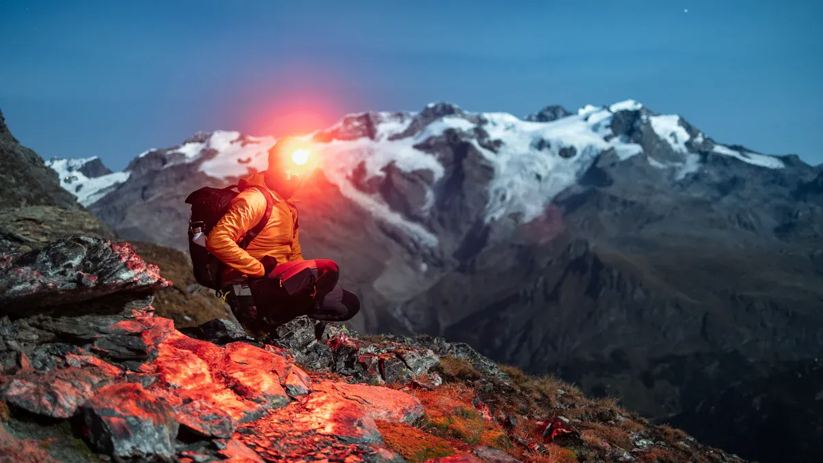 Key Benefits of Red Light Headlamps for Night Hiking