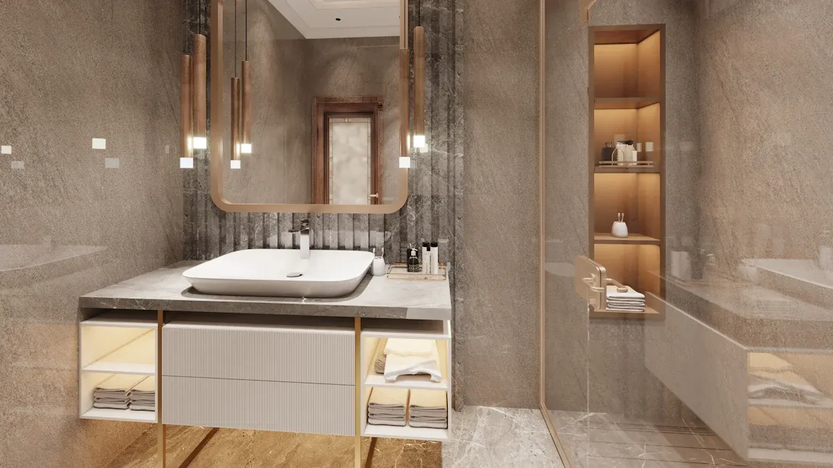 Aperçu des styles d'accessoires de salle de bain