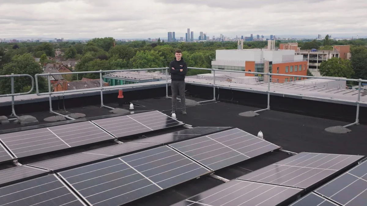 Comment les lampadaires solaires à LED façonnent des paysages urbains écologiques