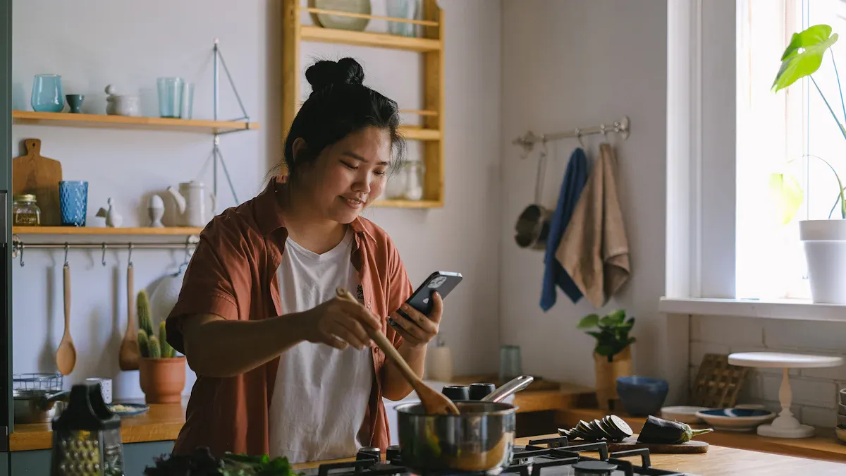 Sustainable Kitchens: How Digital Air Fryers Cut Oil Waste 90%