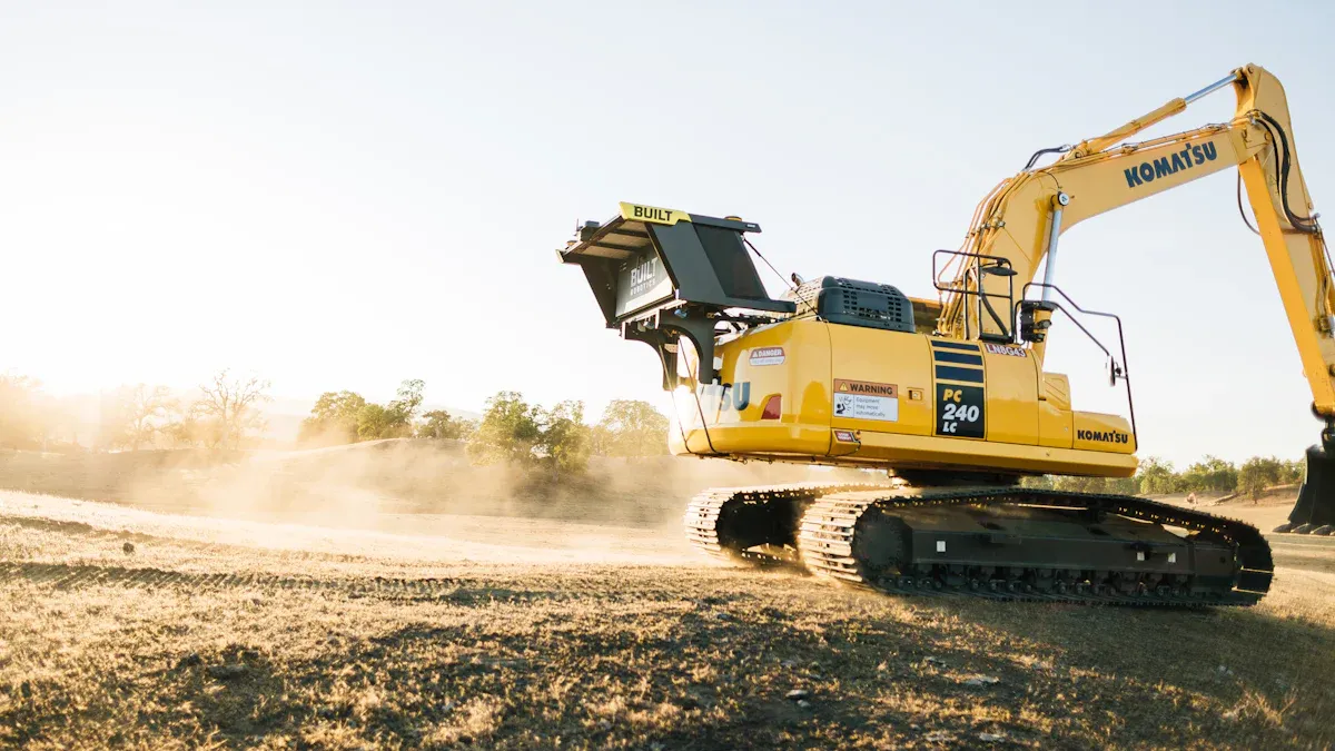 Addressing Farm Challenges with Excavator Rubber Tracks
