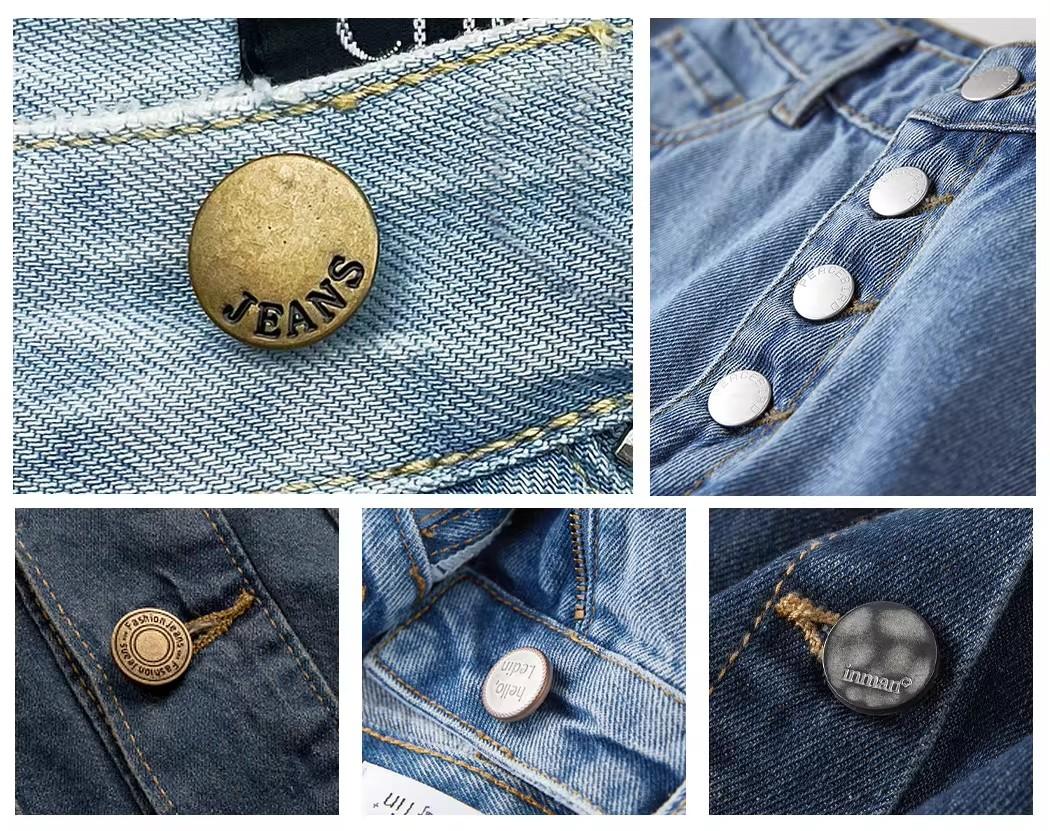 The Unmatched Durability of Iron and Brass Jeans Buttons