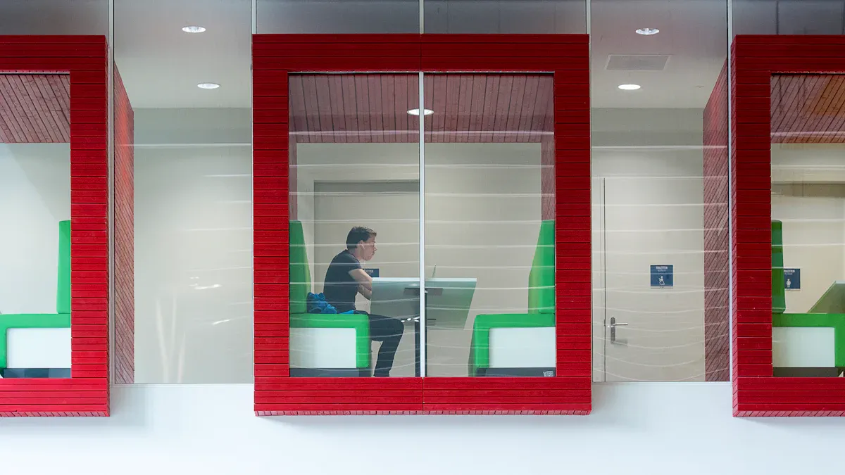 Integrating Office Booths and Pods into Workspace Design
