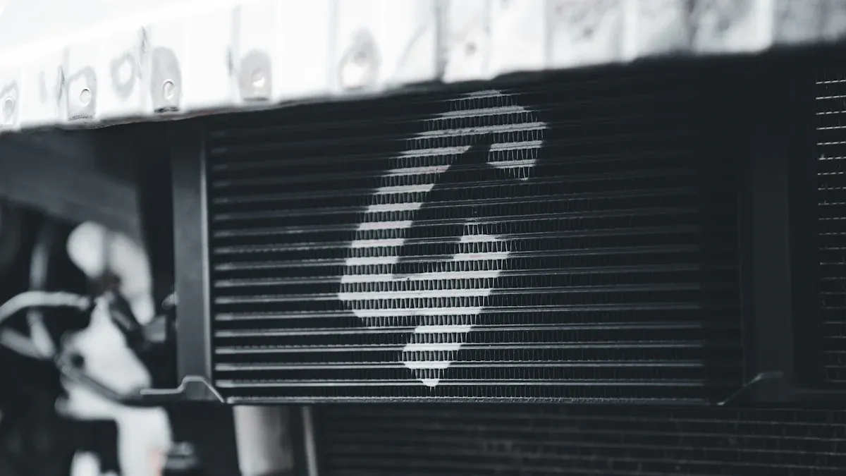 Automotive Industry: Engine Cooling with Copper Fin Heat Exchanger