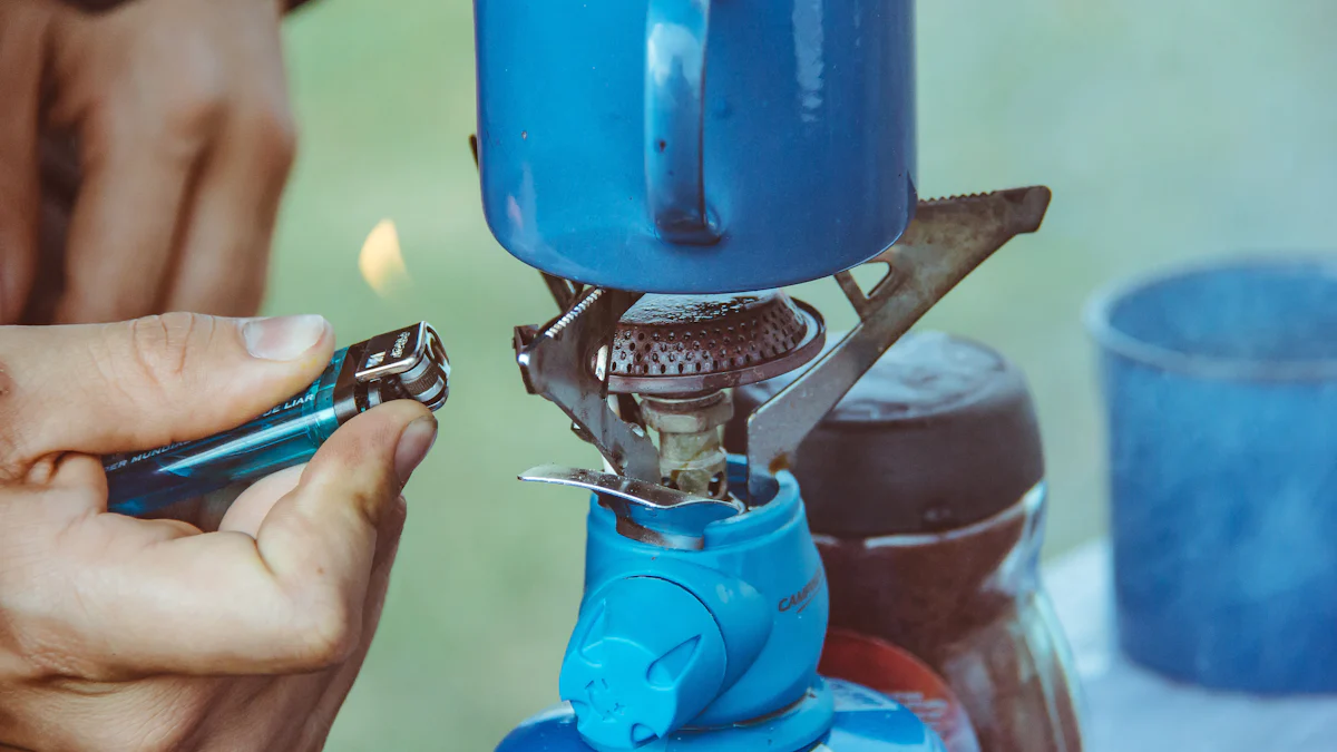 Cleaning the Lighter Making Machine