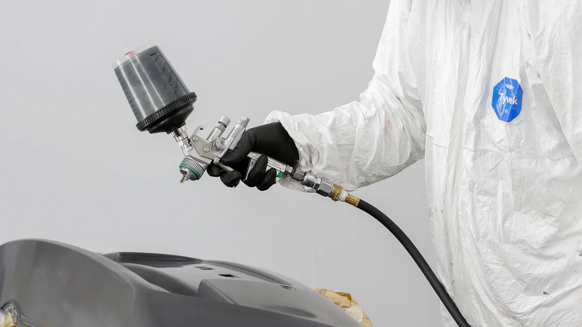 How to Use the LVLP L-898 Spray Gun for Professional Car Painting