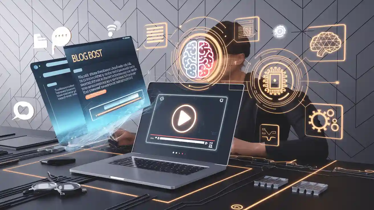 How to convert blog posts to videos using AI tools