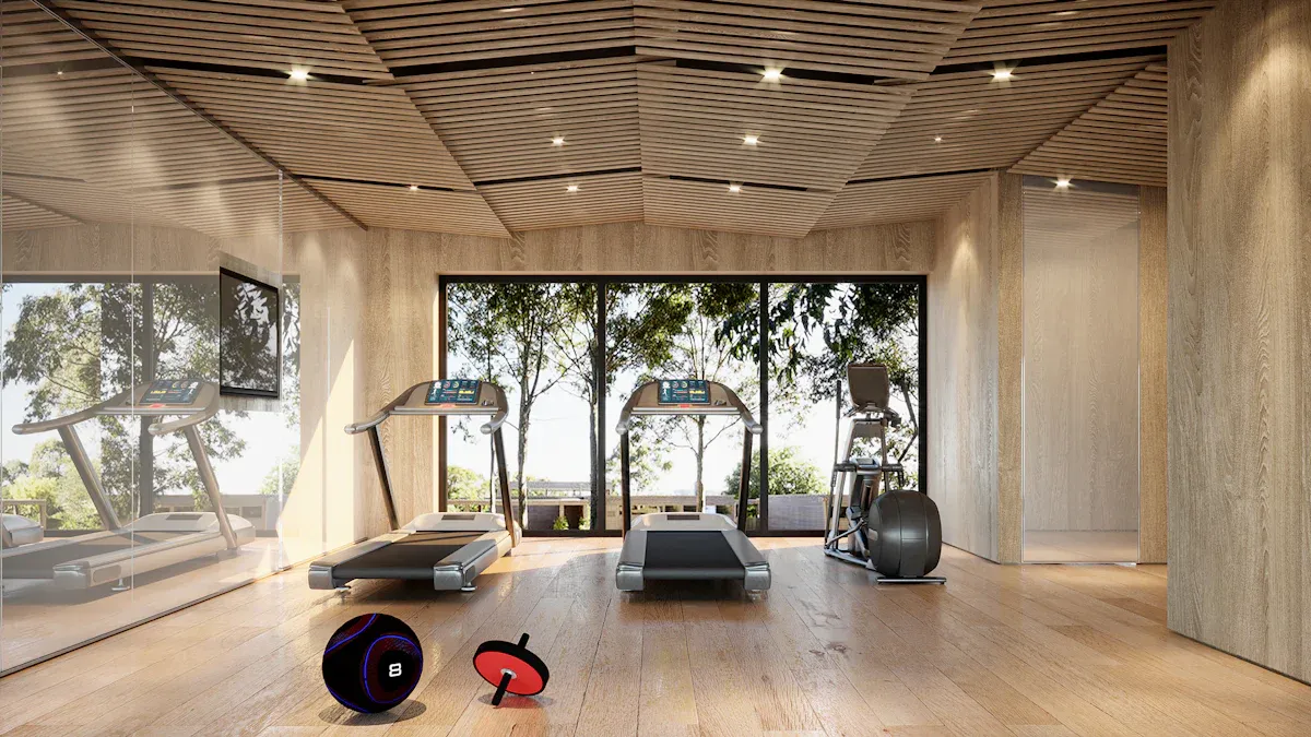 Design-Forward Workout Equipment in Home Decor