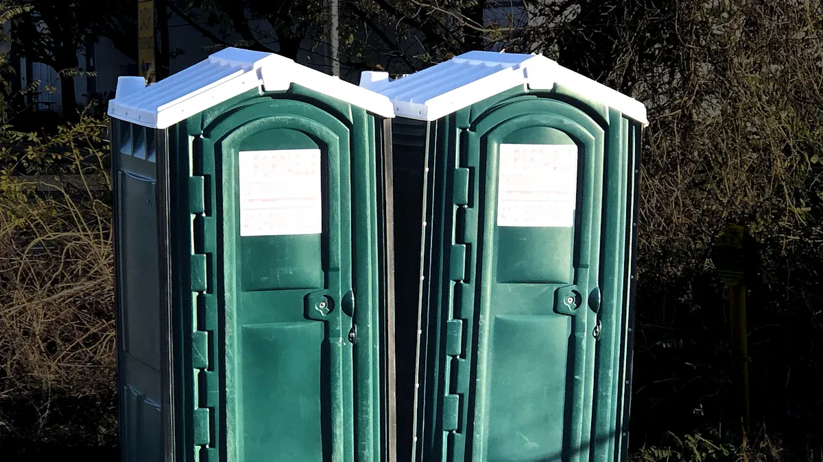 ADA-compliant portable toilets