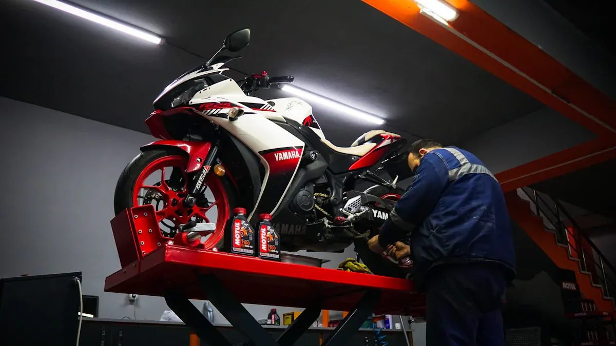 Step-by-Step Guide to a Low-Cost Motorcycle Lift