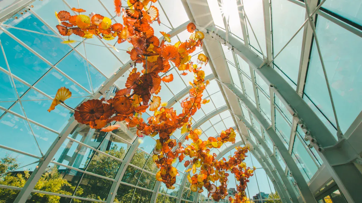 Styles of Chihuly Type Chandeliers