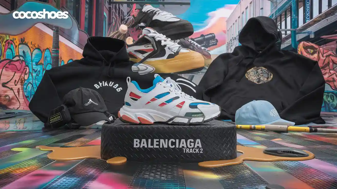 Why Cocoshoes Balenciaga Track.2 Sneakers Are Taking Over Streetwear