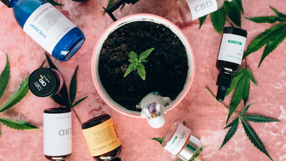 Some cbd empty bottles