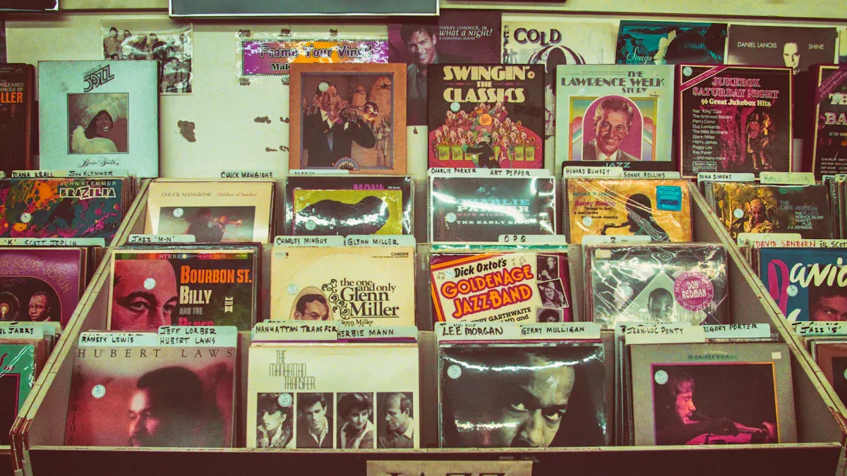 Select the Color of Your Custom Vinyl Record