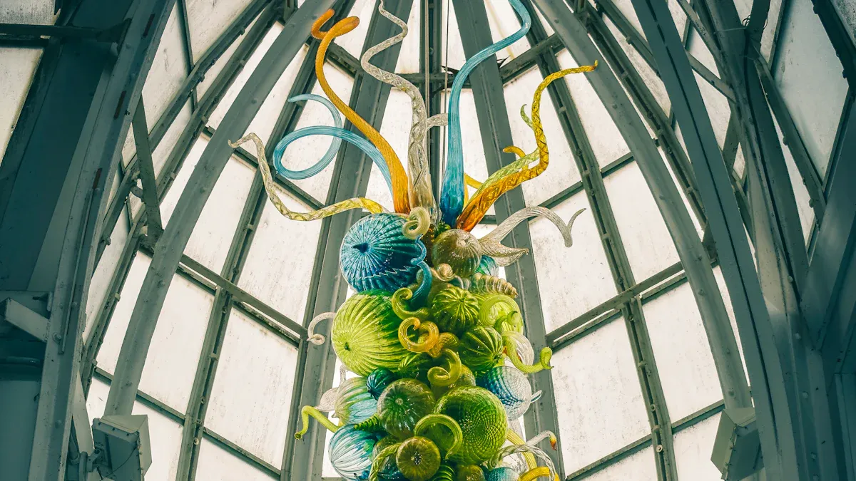 Unique Characteristics of White Chihuly Chandeliers