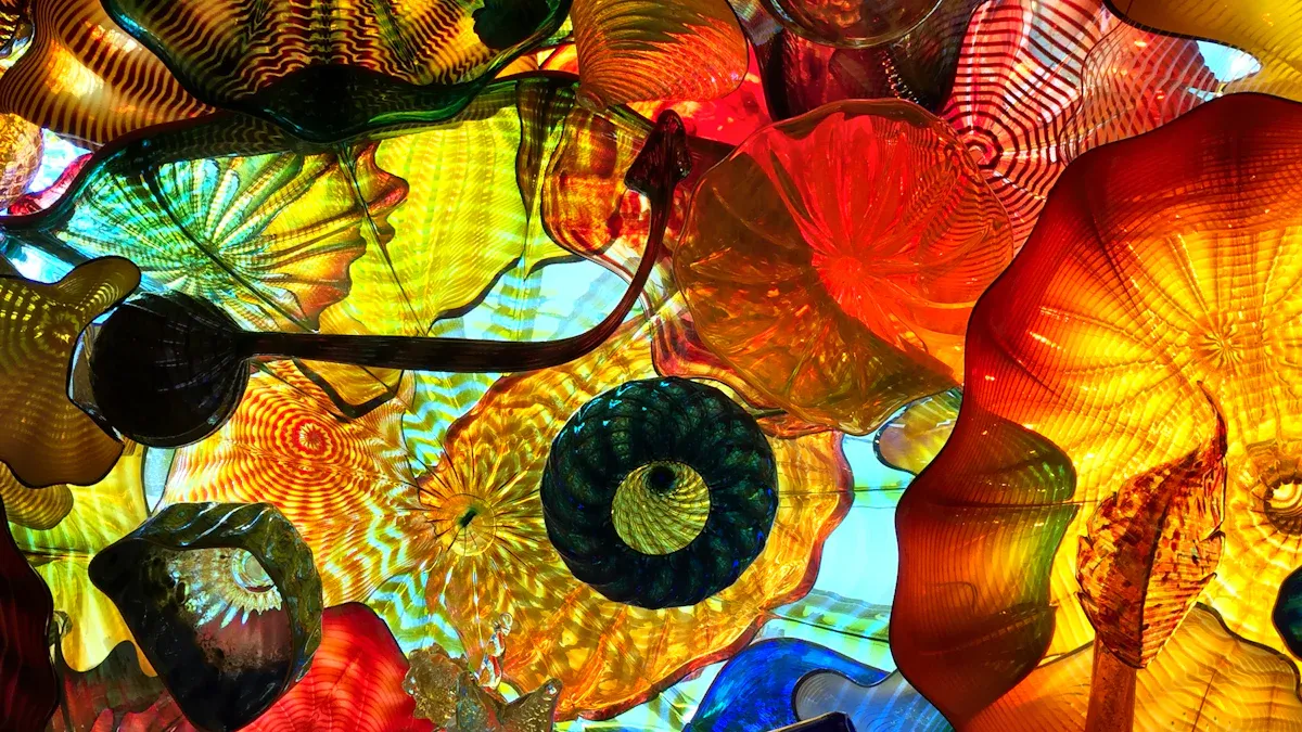 Chihuly Inspired Sculpture for Children