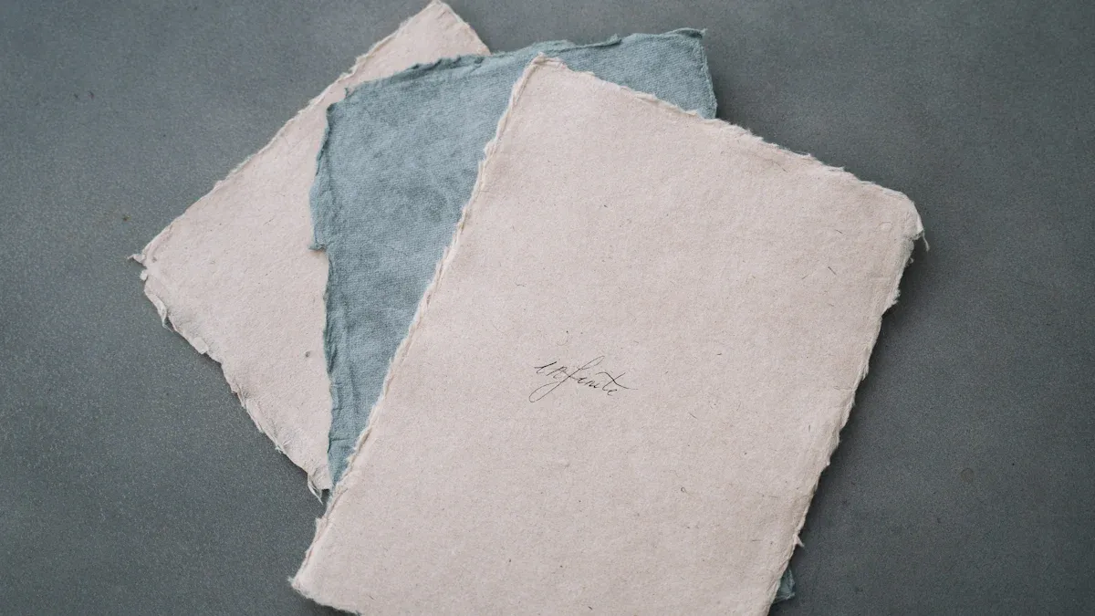 Cotton and Paper in Art Projects