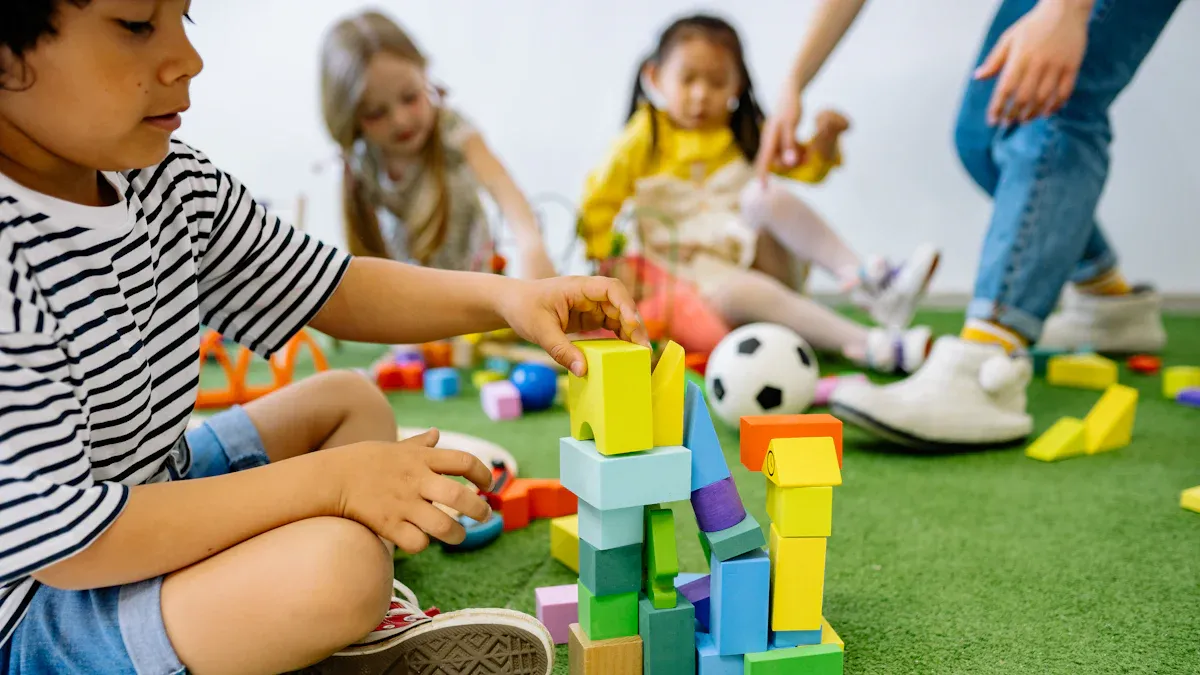 Jumbo Toys and Group Play