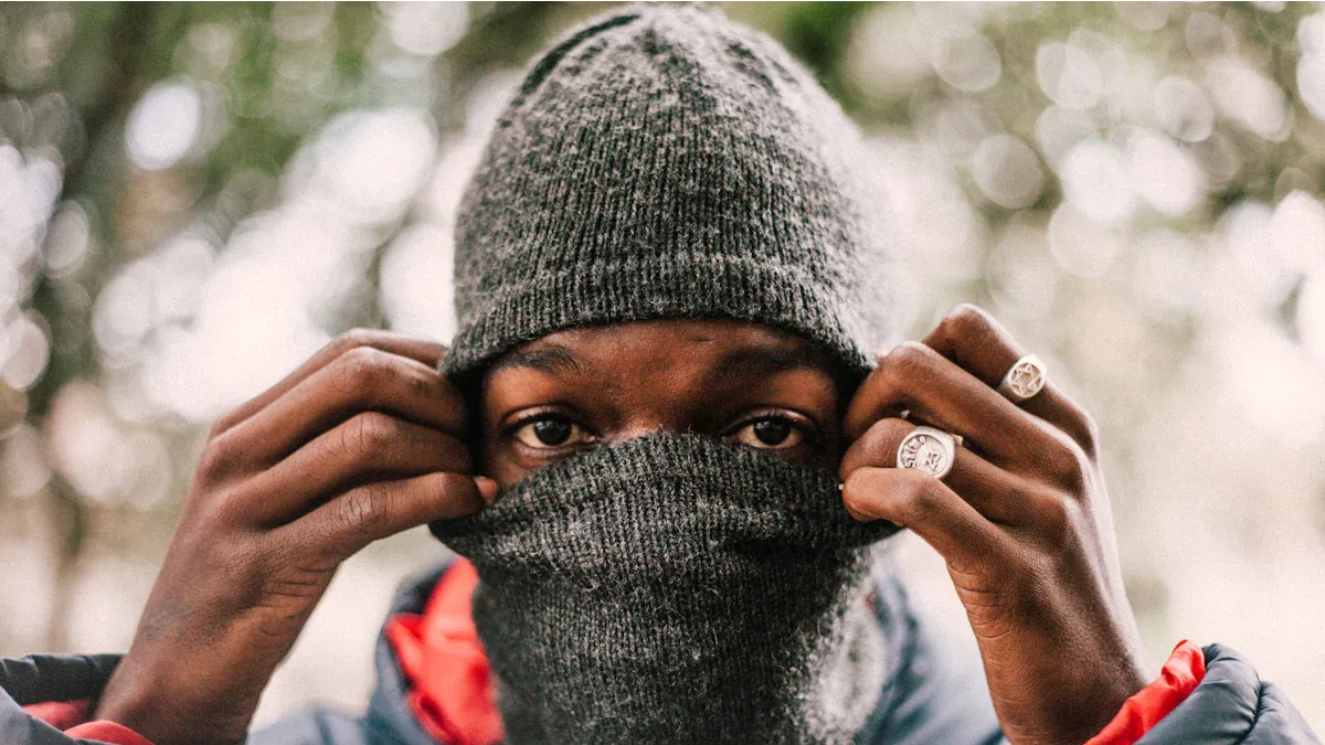 How to Make a Ski Mask Out of a Sock
