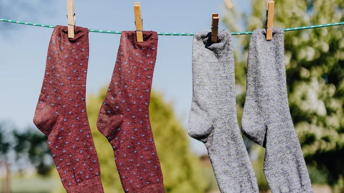 Drying Wool Socks
