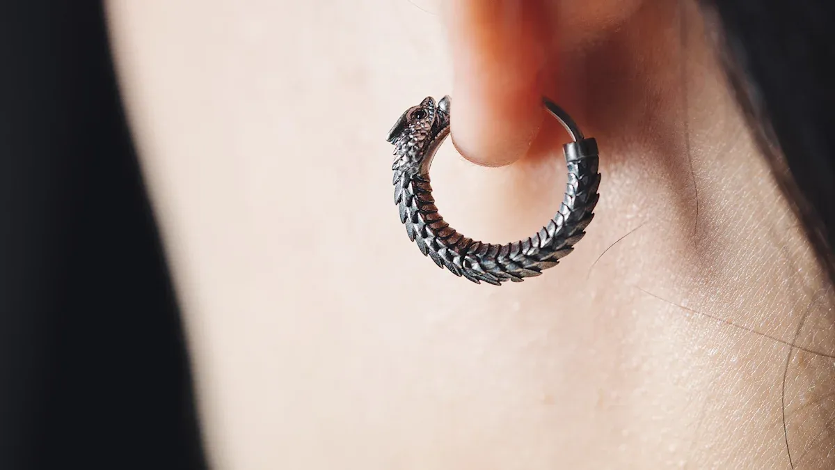 Flat Buckle Earrings: Comfort Features