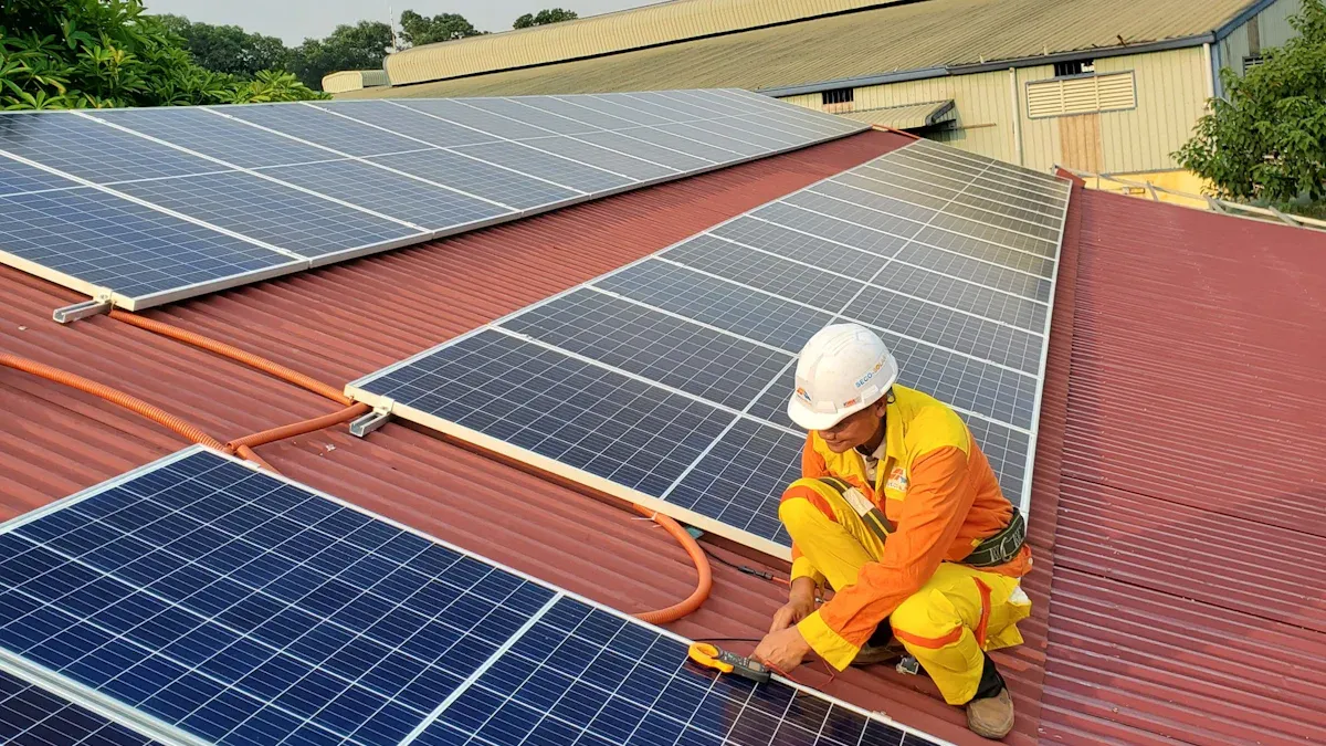 What tools are needed to install solar street lamps?