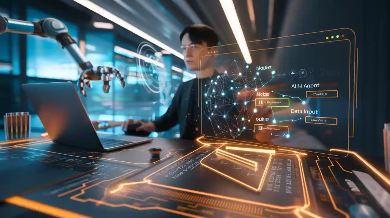 How to Create a No Code AI Agent Builder in 2025