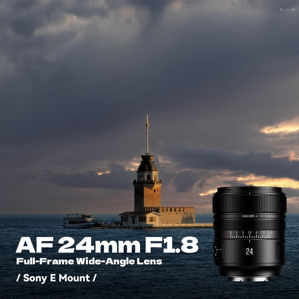 24mm F1.8 lens: Key Advantages