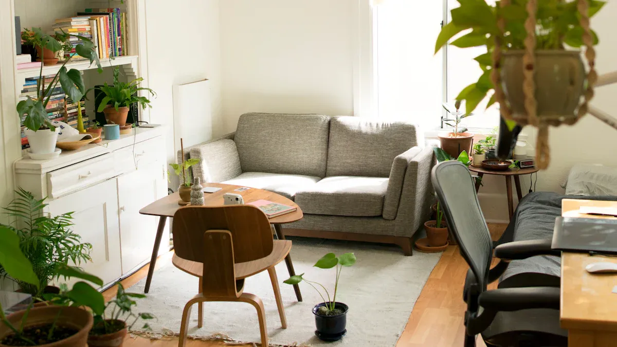 Wall Hugger Reclining Sofa in Different Spaces