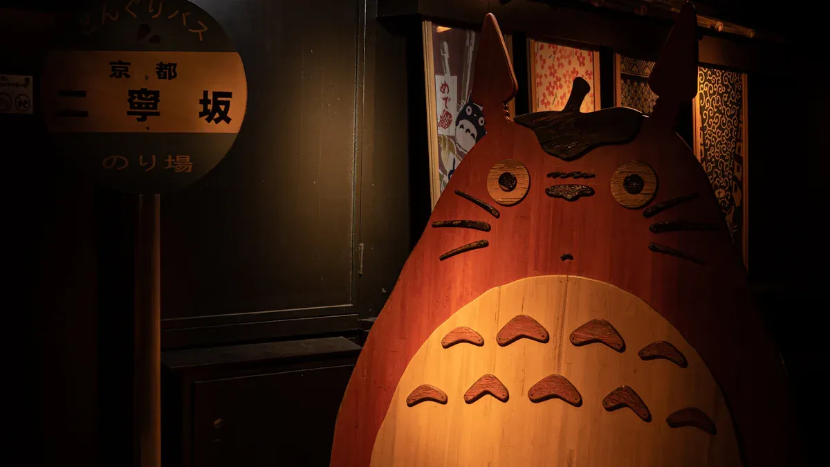 Traditional Japanese Art in Miyazaki-Inspired Art