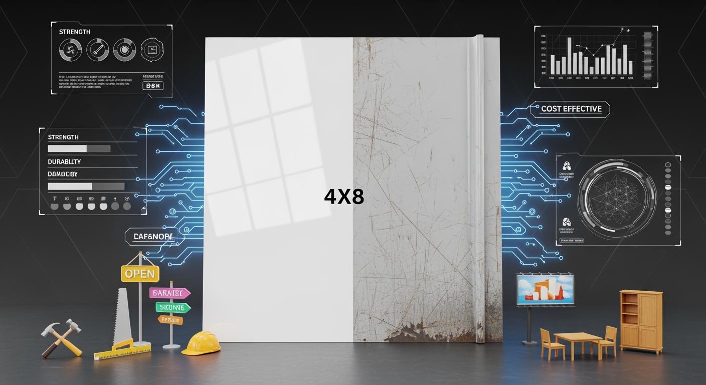 The lifespan of a 4x8 PVC sheet