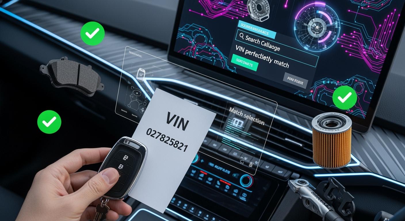 Wie man mithilfe der Fahrzeugidentifikationsnummer (VIN) Ersatzteile findet und Rücksendungen von Autoteilen reduziert