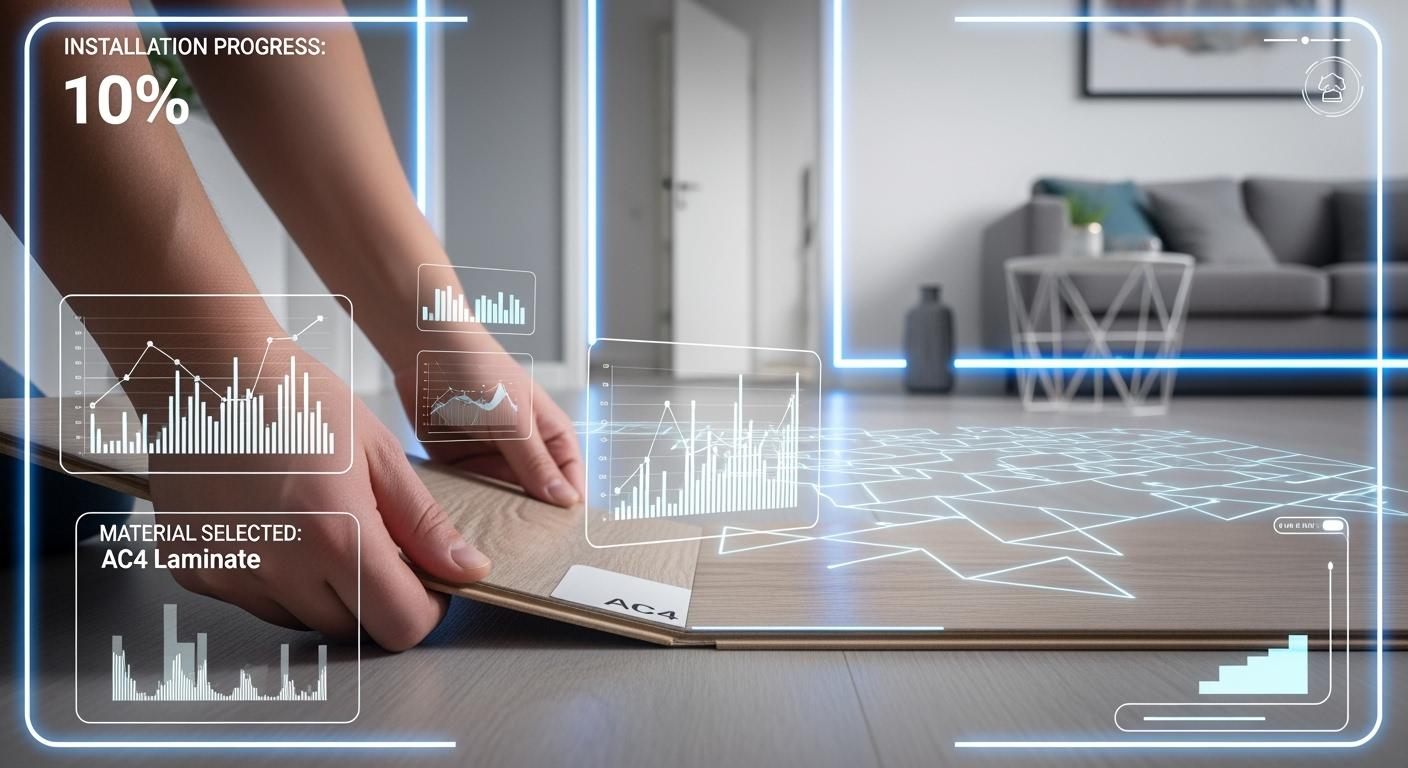 What AC4 laminate flooring is and where to install it