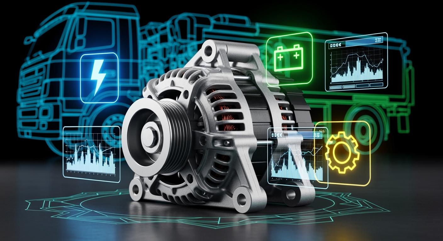 What does a heavy duty alternator do