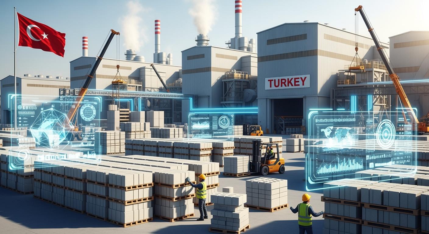 Стоимость открытия завода по производству блоков газобетона в Турции