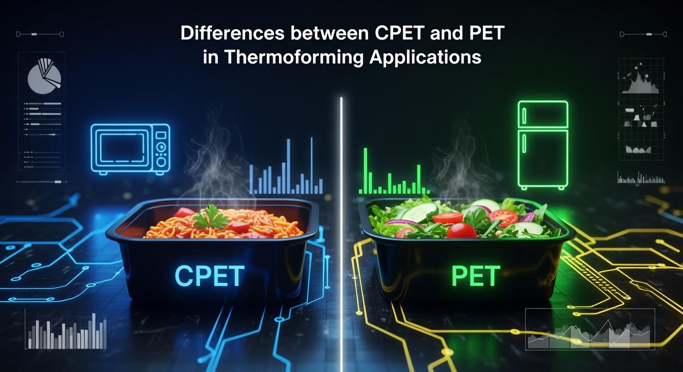 الاختلافات بين CPET و PET في تطبيقات التشكيل الحراري