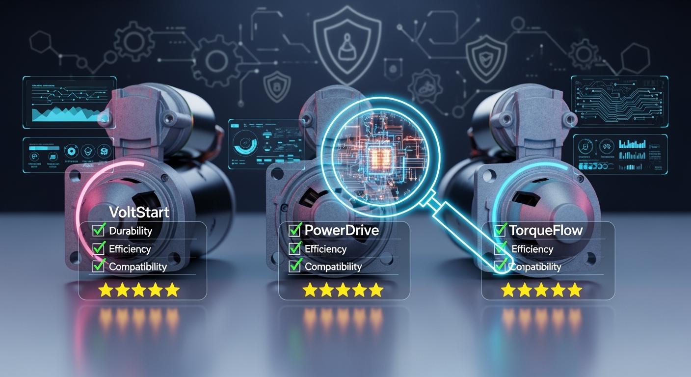 Comparing Top Starter Brands for Quality and Reliability