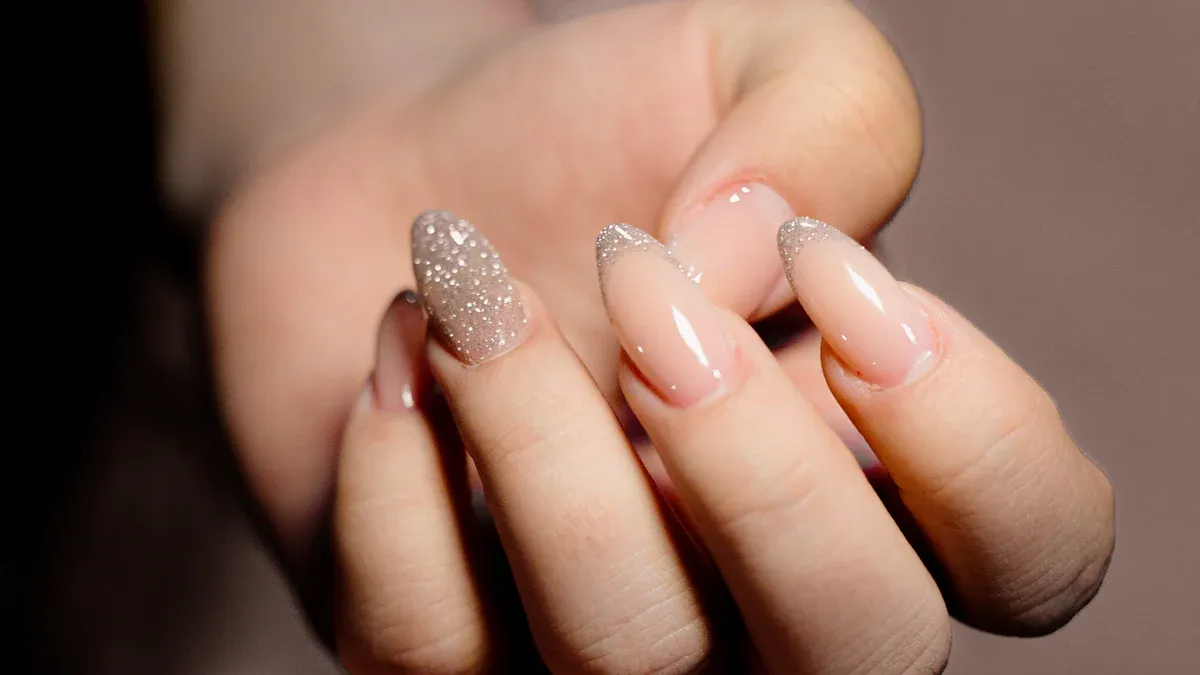 Outstanding French-style nail design