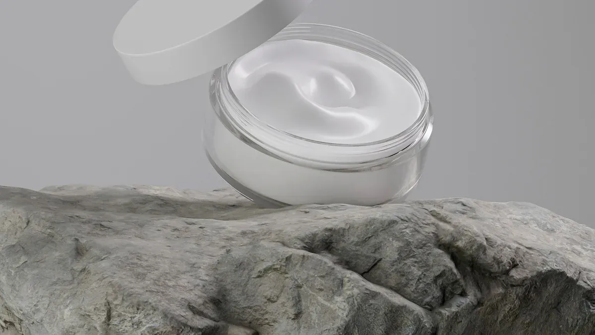 The most suitable container design for face cream and lotion