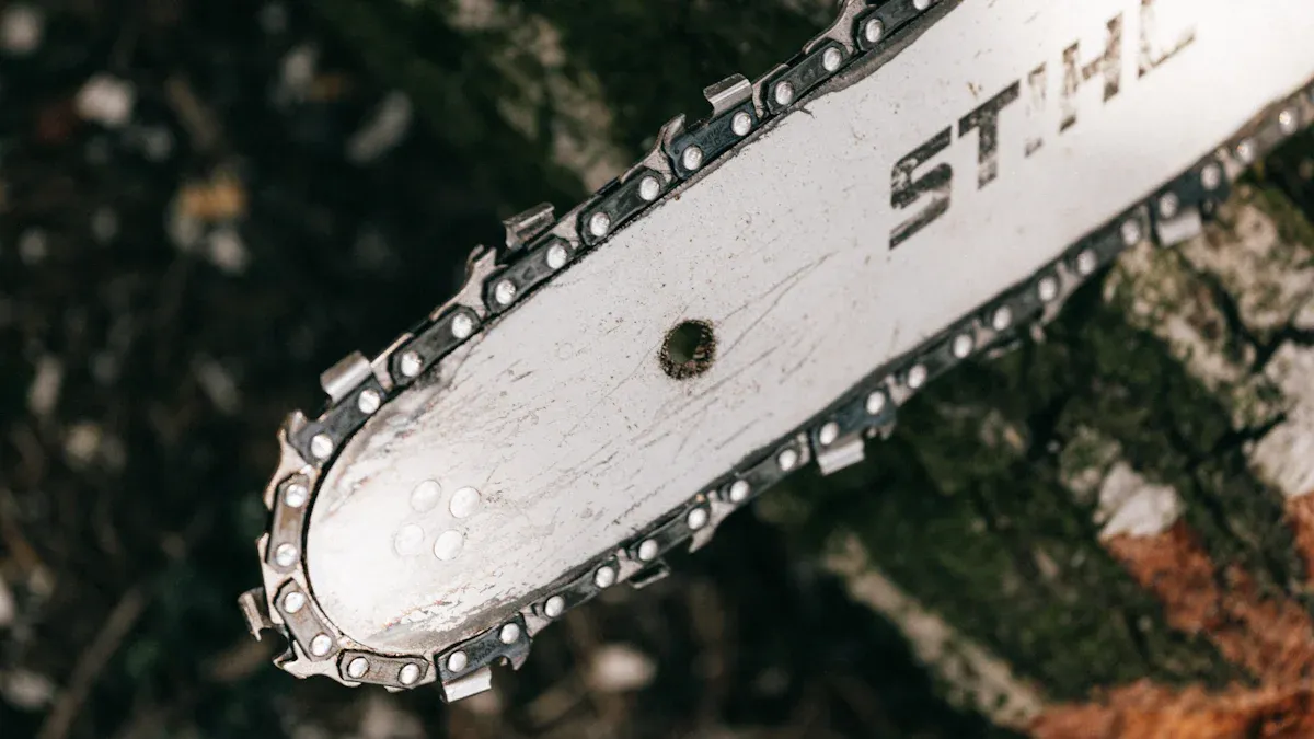 Anatomy Of A Chainsaw Bar