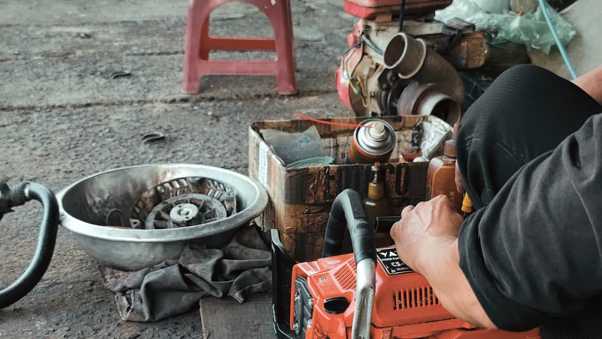 Chainsaw Bar Maintenance