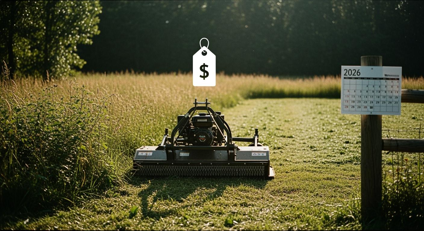 How Much Does a Field and Brush Mower Cost in 2026